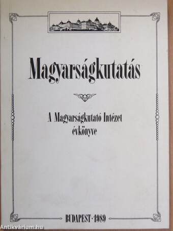 Magyarságkutatás 1989