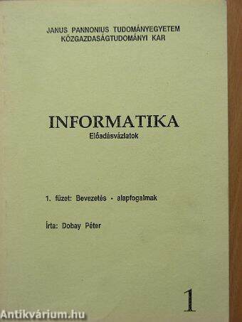 Informatika 1.