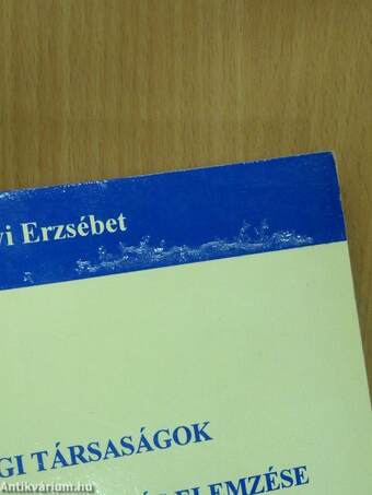 Gazdasági társaságok kettős könyvvezetése és elemzése I. (aláírt példány)