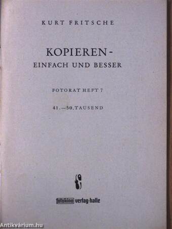 Kopieren - einfach und besser