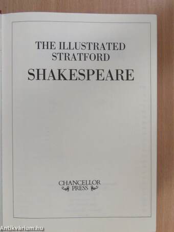 The Illustrated Stratford Shakespeare