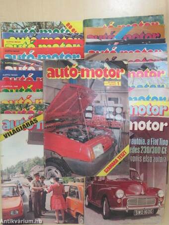 Autó-Motor 1989. (nem teljes évfolyam)/Autó-Motor Magazin 1989. nyár-ősz