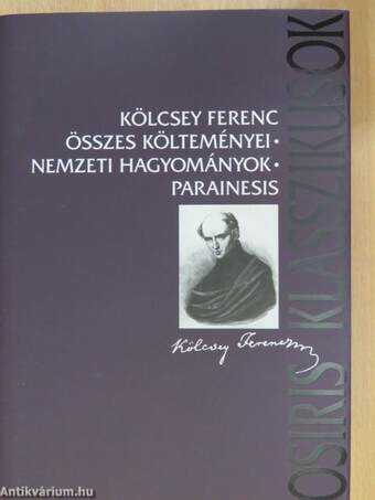 Kölcsey Ferenc összes költeményei/Nemzeti hagyományok/Parainesis