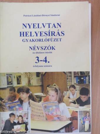 Nyelvtan helyesírás gyakorlófüzet - Névszók