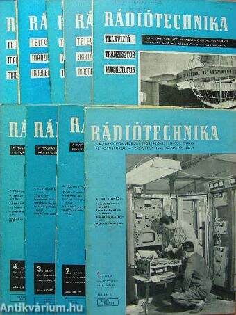 Rádiótechnika 1964. (nem teljes évfolyam)