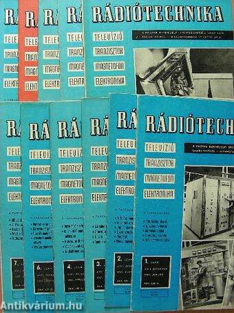 Rádiótechnika 1967. (nem teljes évfolyam)