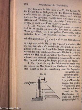 Wasserkraftanlagen II.