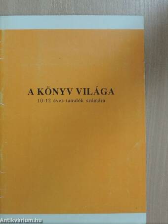 A könyv világa