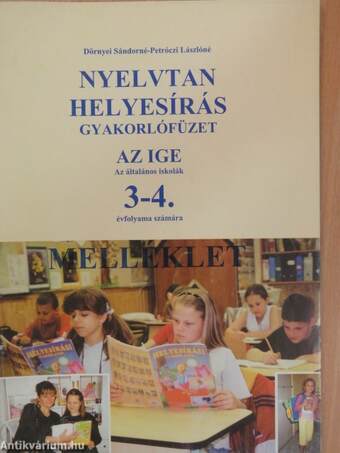 Nyelvtan helyesírás gyakorlófüzet - Az ige