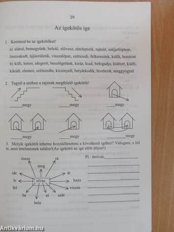 Nyelvtan helyesírás gyakorlófüzet - Az ige