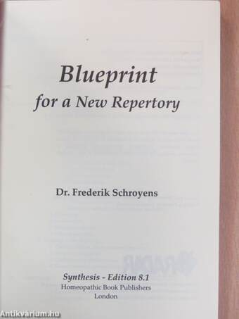 Blueprint for a New Repertory