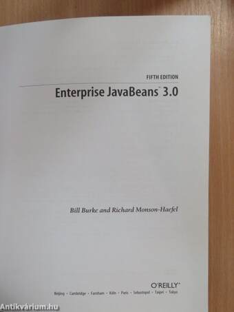 Enterprise JavaBeans 3.0