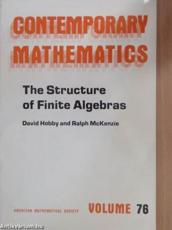 The Structure of Finite Algebras