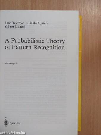 A Probabilistic Theory of Pattern Recognition