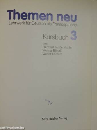 Themen neu 3 - Kursbuch