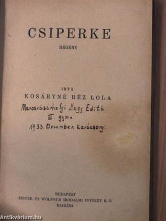 Csiperke