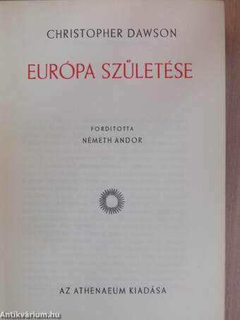 Európa születése