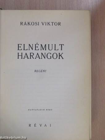 Elnémult harangok