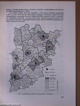 A népesség számának várható alakulása Bács-Kiskun megyében 1971-1991 között