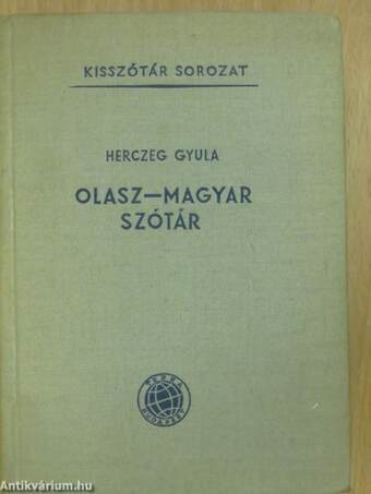 Olasz-magyar szótár