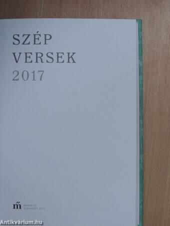 Szép versek 2017