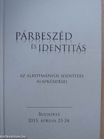 Párbeszéd és identitás