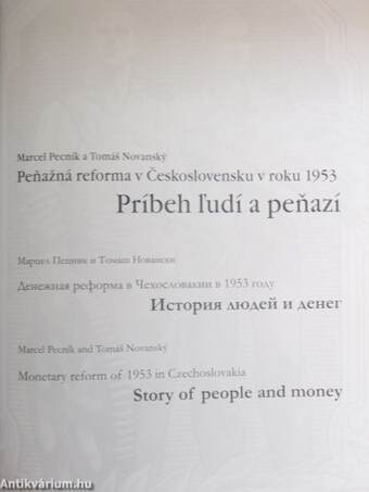 Príbeh ľudí a penazí/Story of people and money