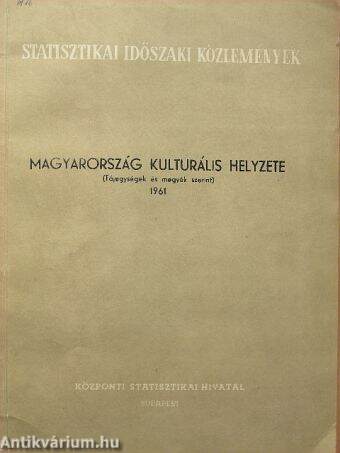 Magyarország kulturális helyzete 1961