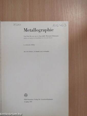 Metallographie