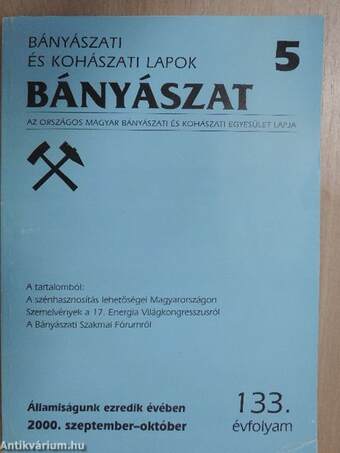 Bányászat 2000. szeptember-október