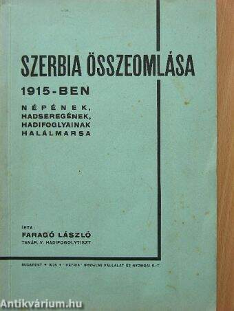 Szerbia összeomlása 1915-ben