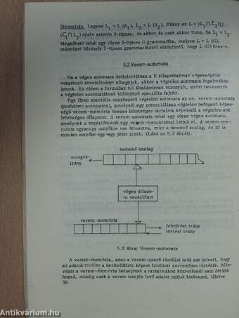 Bevezetés a formális nyelvek elméletébe I. (töredék)