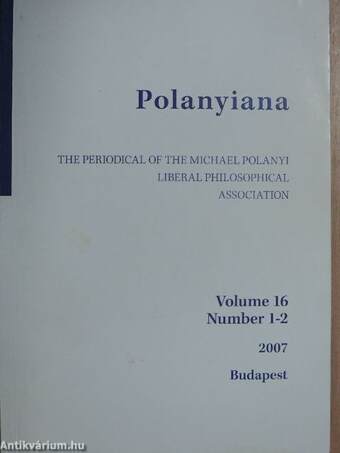 Polanyiana 2007/1-2.