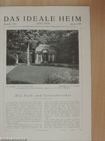 Das ideale Heim 1928 Juni