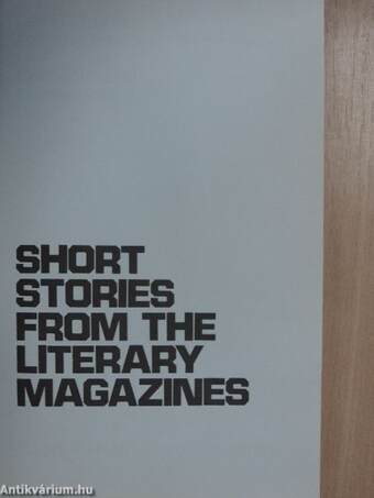 Short Stories from the Literary Magazines