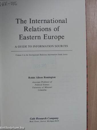 The International Relations of Eastern Europe