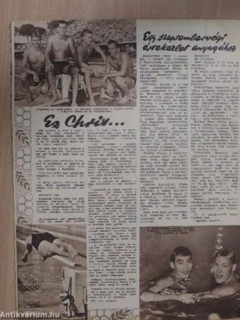 Képes Sport 1960. szeptember 6.