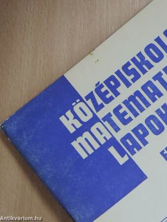 Középiskolai matematikai lapok 1988. április