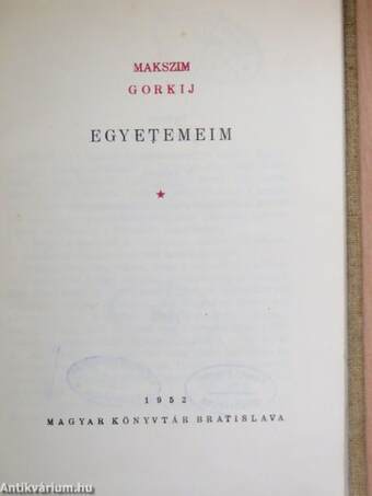 Egyetemeim