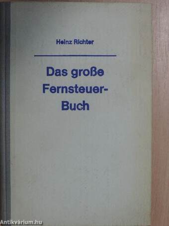 Das große Fernsteuer-Buch