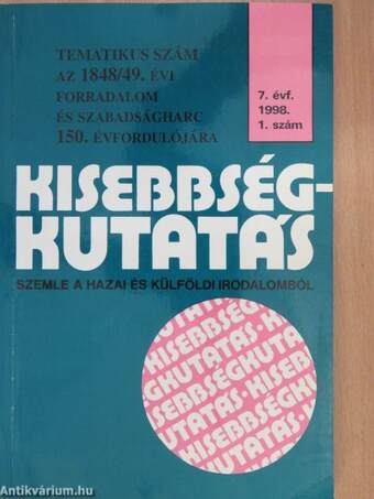 Kisebbségkutatás 1998/1-4.