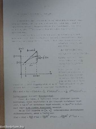 Néhány fontosabb matematikai háttérismeret a gyógyszerészhallgatók fizika tanulmányaihoz