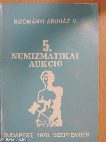 5. Numizmatikai aukció