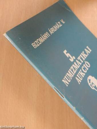 5. Numizmatikai aukció