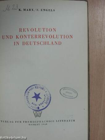 Revolution und Konterrevolution in Deutschland