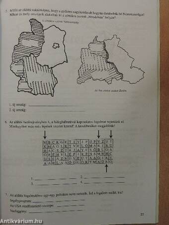 Történelem munkafüzet 8.