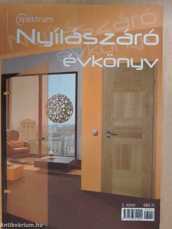 Nyílászáró évkönyv 2008/2.