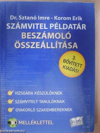 Számvitel példatár - CD-vel