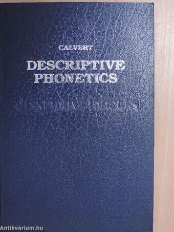 Descriptive Phonetics