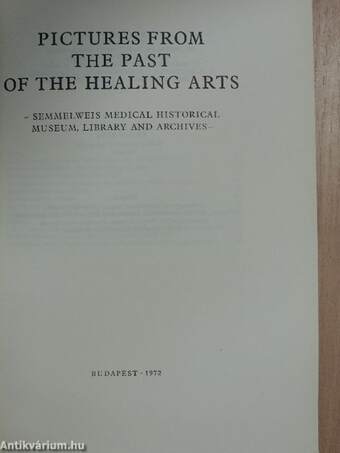 Pictures from the past of the healing arts